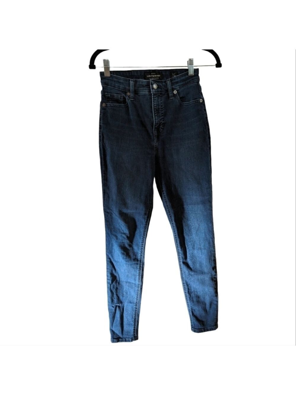 Lucky Brand Bridgette Skinny Dark Wash Jeans Size 0/25 GUC